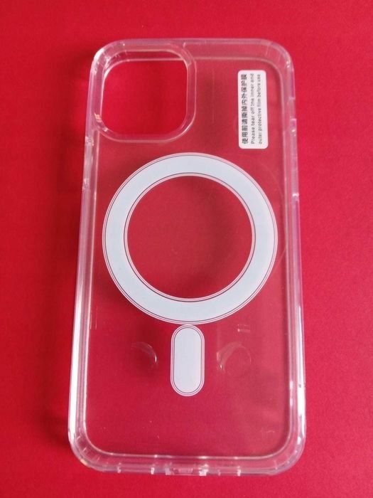 iPhone 13 Clear Case MagSafe + szkło 9H! Etui pokrowiec futerał