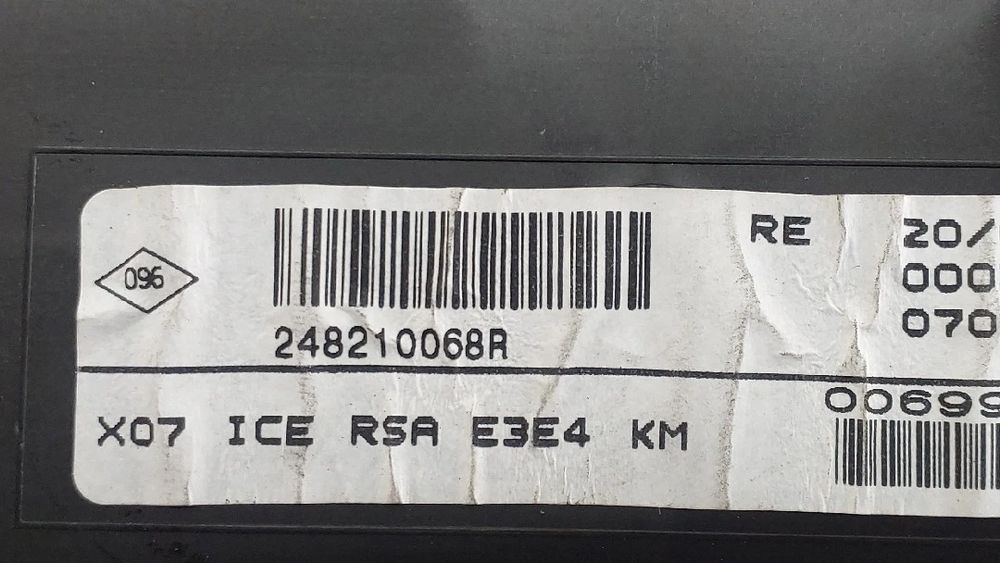 Quadrante / painel de instrumentos RENAULT Twingo III (BCM_)