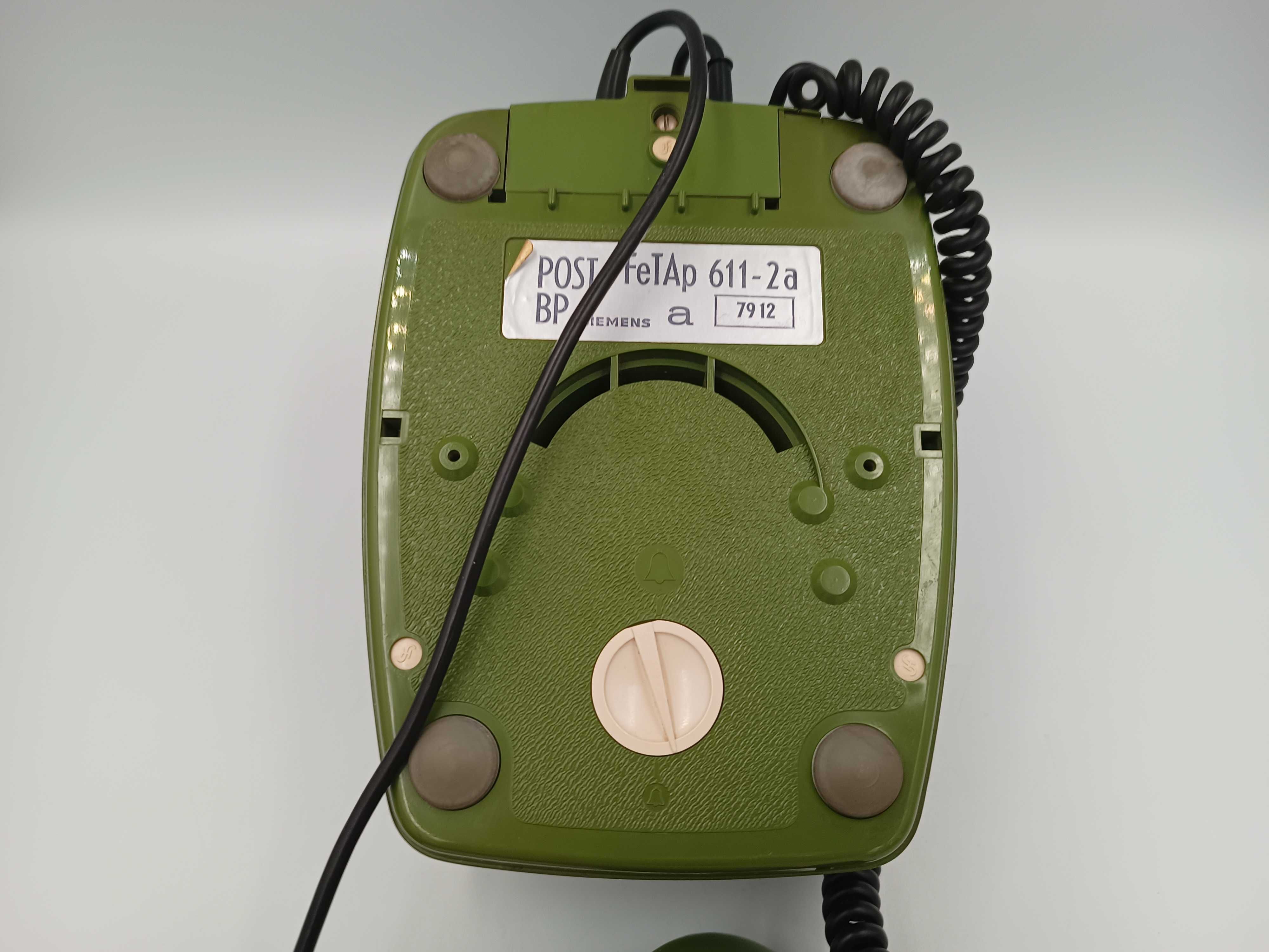 Analogowy telefon Siemens FeTAp 611-2a z tarczą
