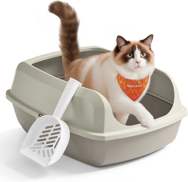 Kuweta otwarta 56 cm x 42 cm x 23,5 cm beżowa