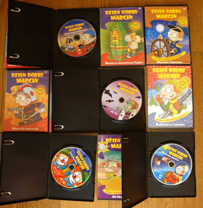 Bajki DVD Dzień dobry Marcin
