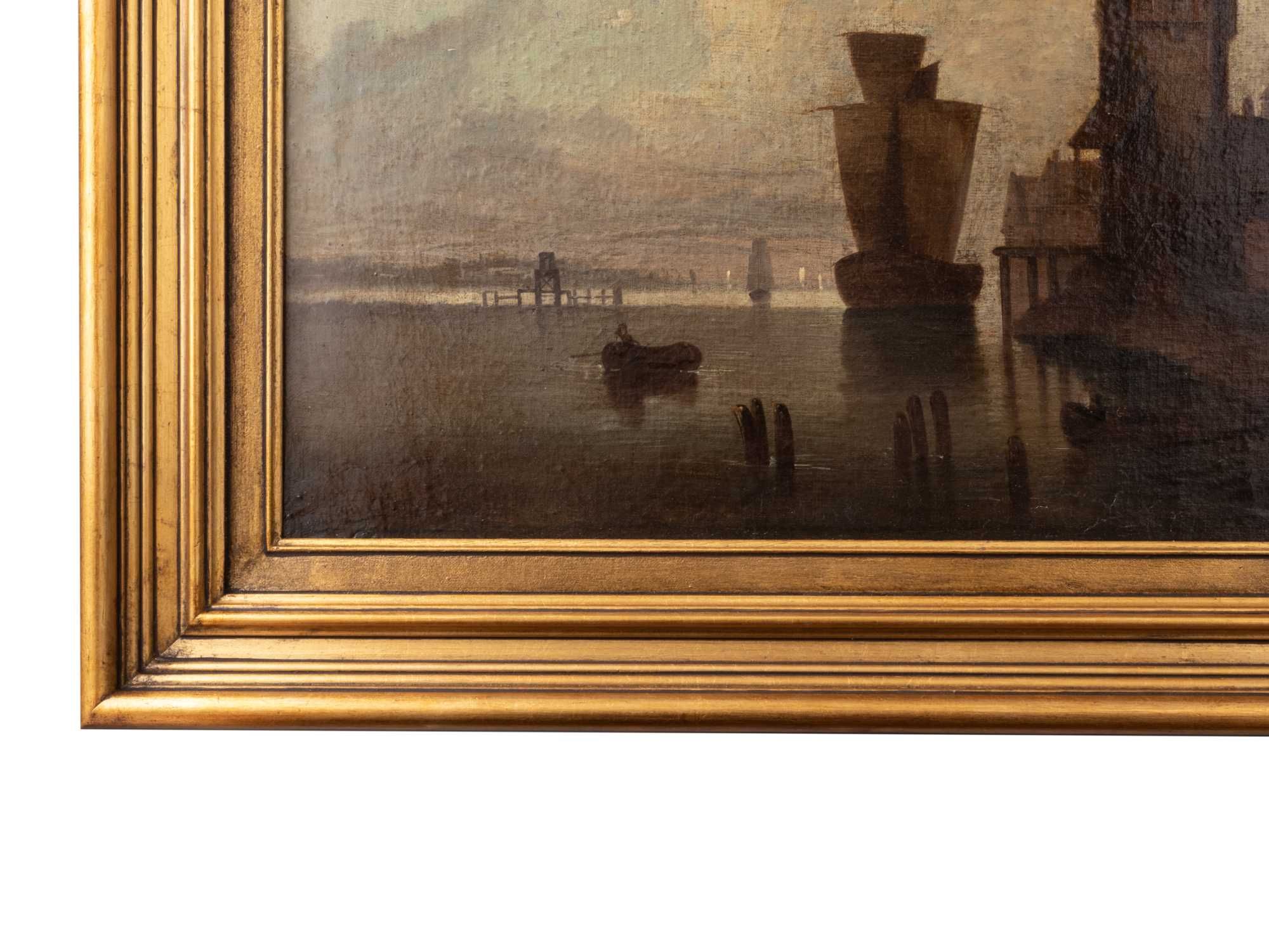 Pintura barcos Raudil século XIX | Romantismo