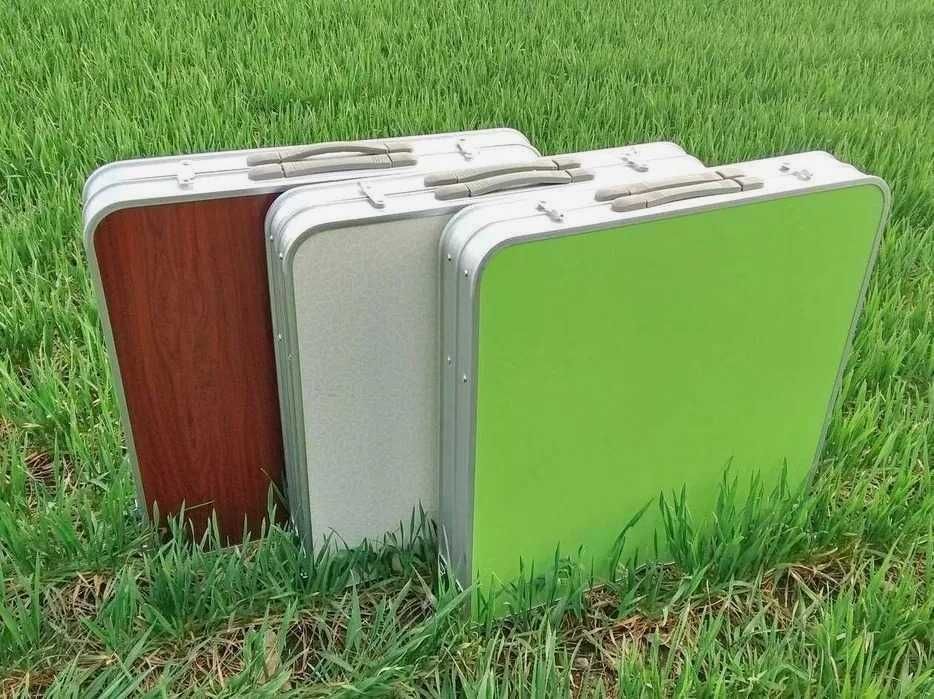 ‼️ Усиленный стол + 4 стула для пикника, рыбалки и туризма.  3️⃣ цвета