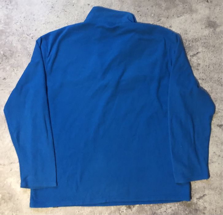 Оригінальна кофта TNF на 1/3 замку, синього кольору, худі, зіп-худі