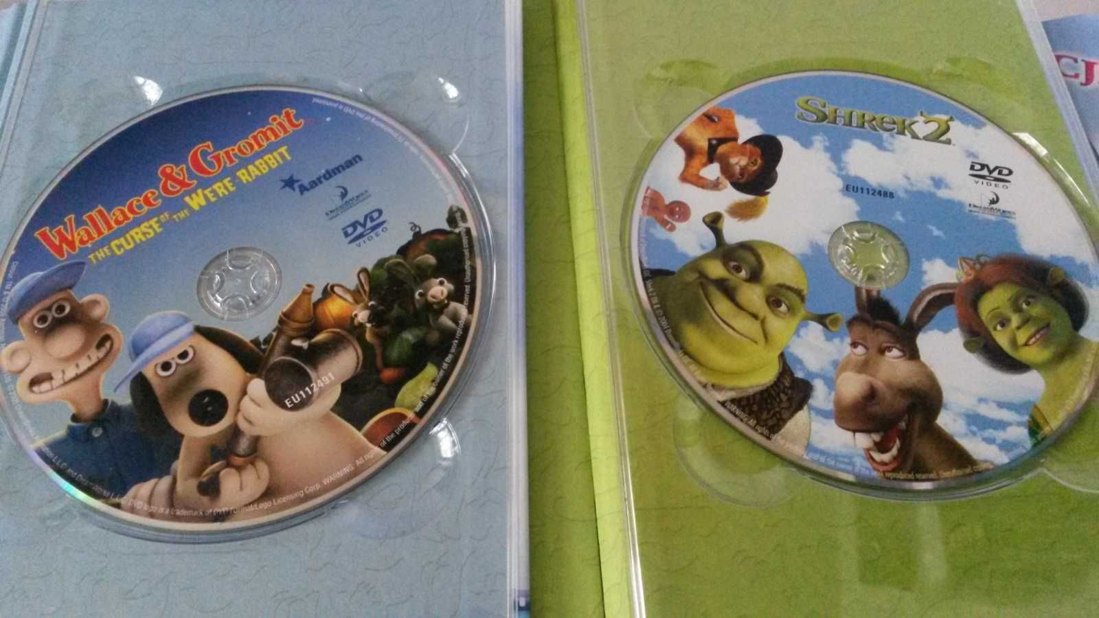 Bajki filmy Kolekcja DreamWorks Kultowe Animacje 13 DVD Shrek