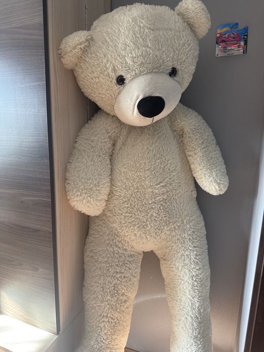 Duży biały miś dla dzieci