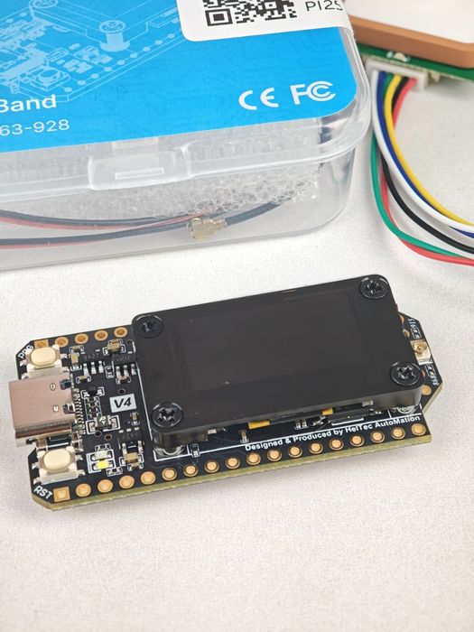 Heltec v4 esp32 + gps
