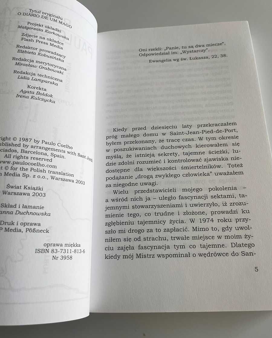 Paulo Coelho - Pielgrzym - okazja!!! tanio!!!