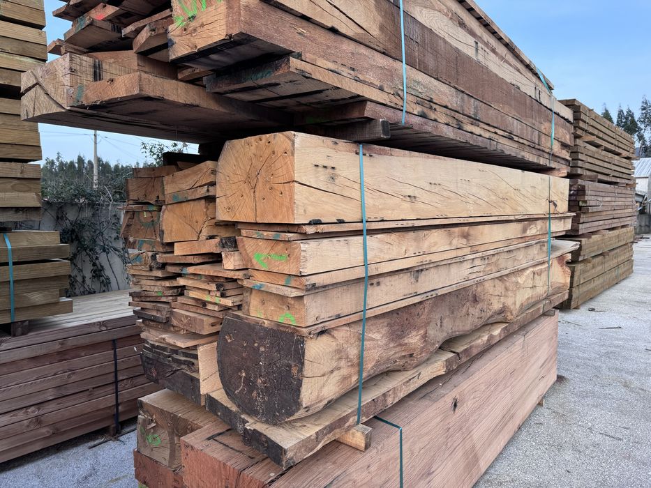 Chaço / Pranchas de madeira Carvalho Frances VINTAGE