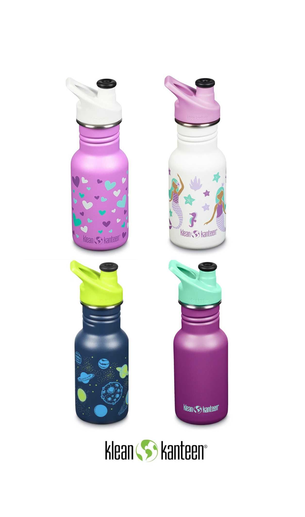 Пляшка Klean Kanteen, 355 мл, поїлка