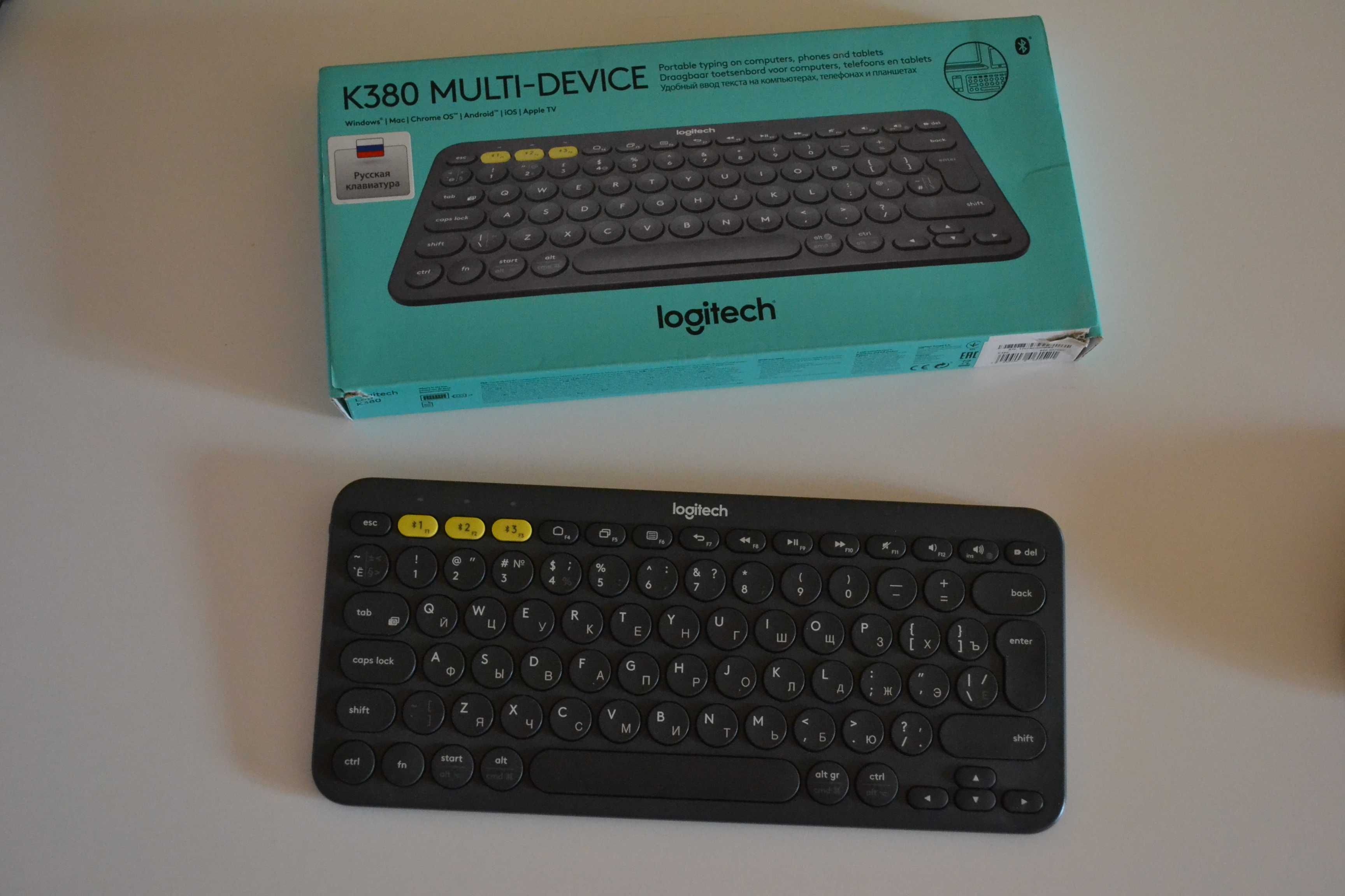 Bluetooth-клавіатура Logitech K380 Multi-Device
