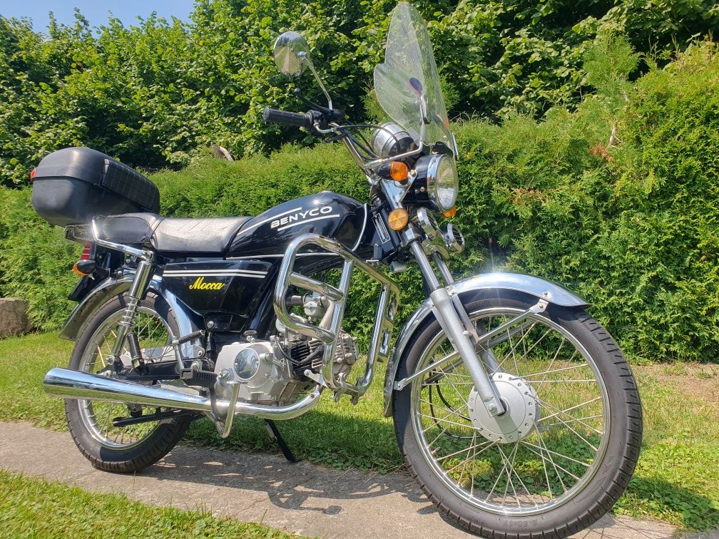 Wonjan 50cm6 motorower przebieg TYLKO 740km
