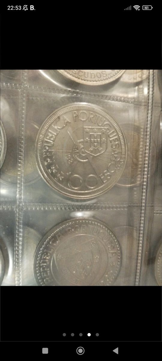 Moedas antigas de Portugal excelente qualidade