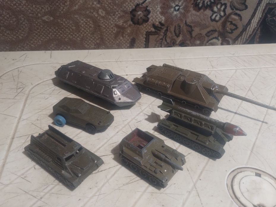 Военная техника,солдатики игрушки ссср