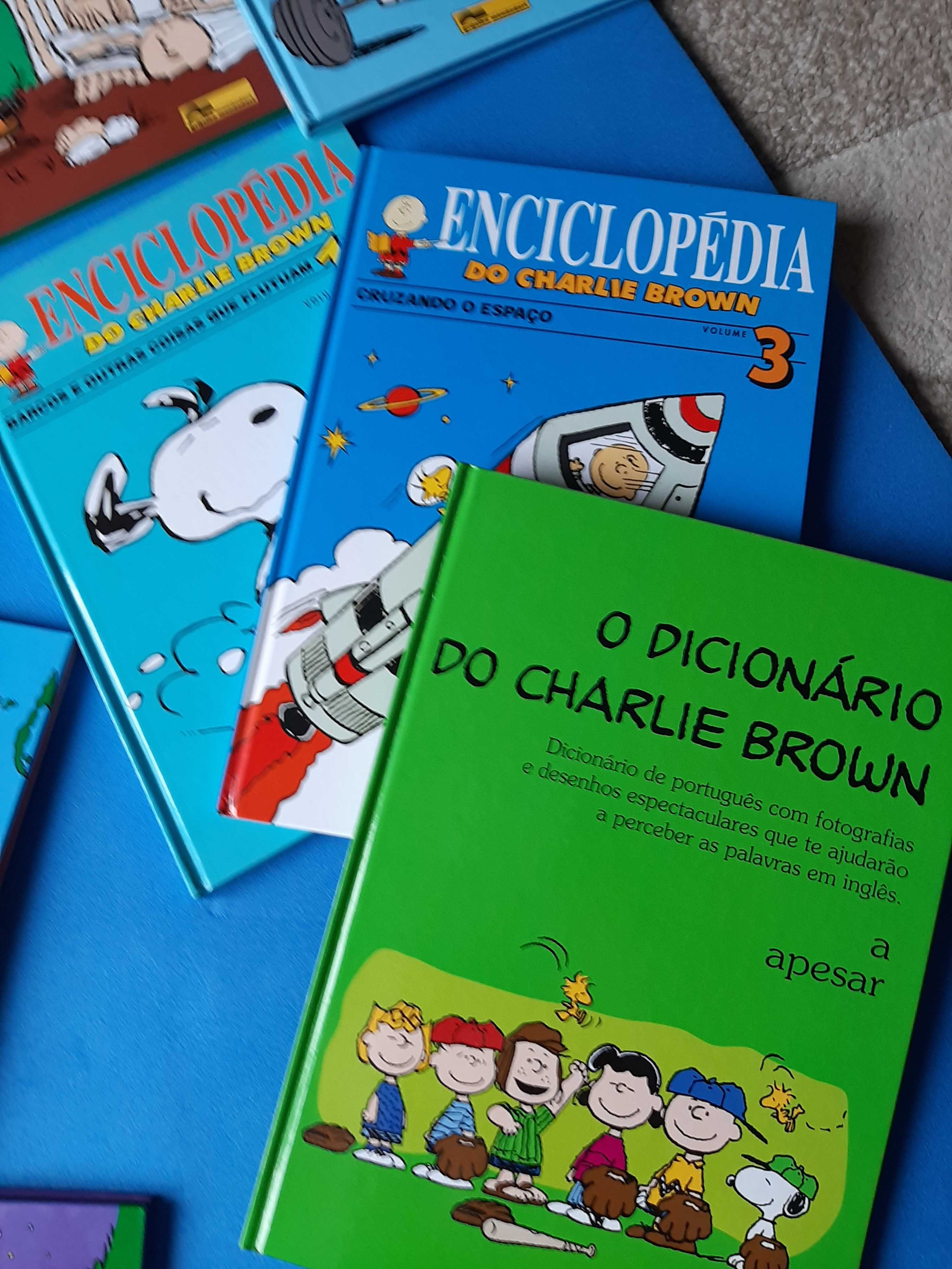 Enciclopédia Charlie Brown  15 livros novos