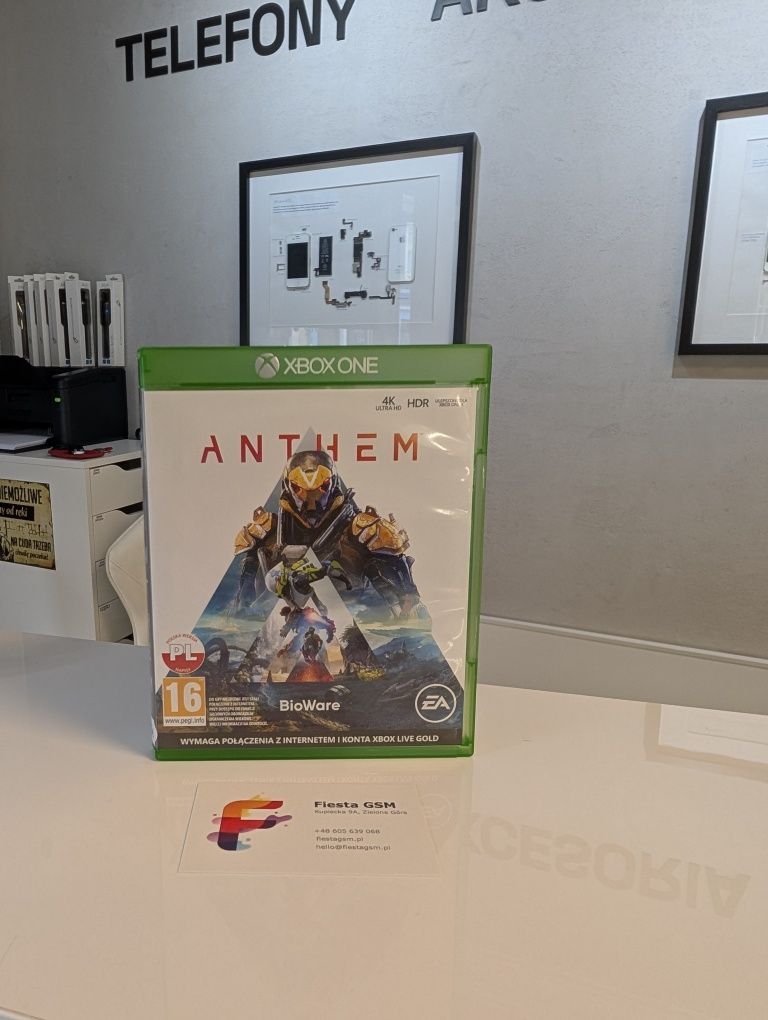 Anthem, gra na Xbox ONE, wersja PL.