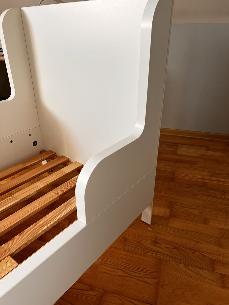 Lozko ikea busange materac gratis 90x140 90x175 90x210
