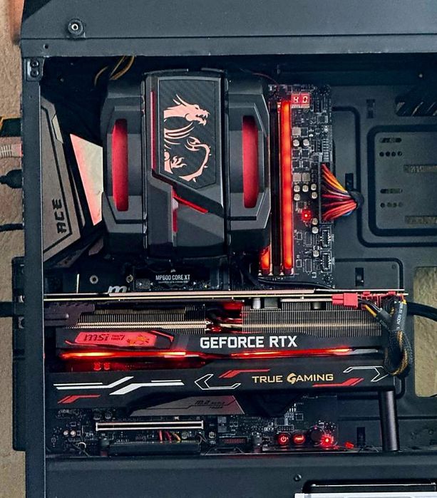 i9-9900K + MSI MEG Z390 ACE + 32GB DDR4 3600 + Башня MSI
Продам компле