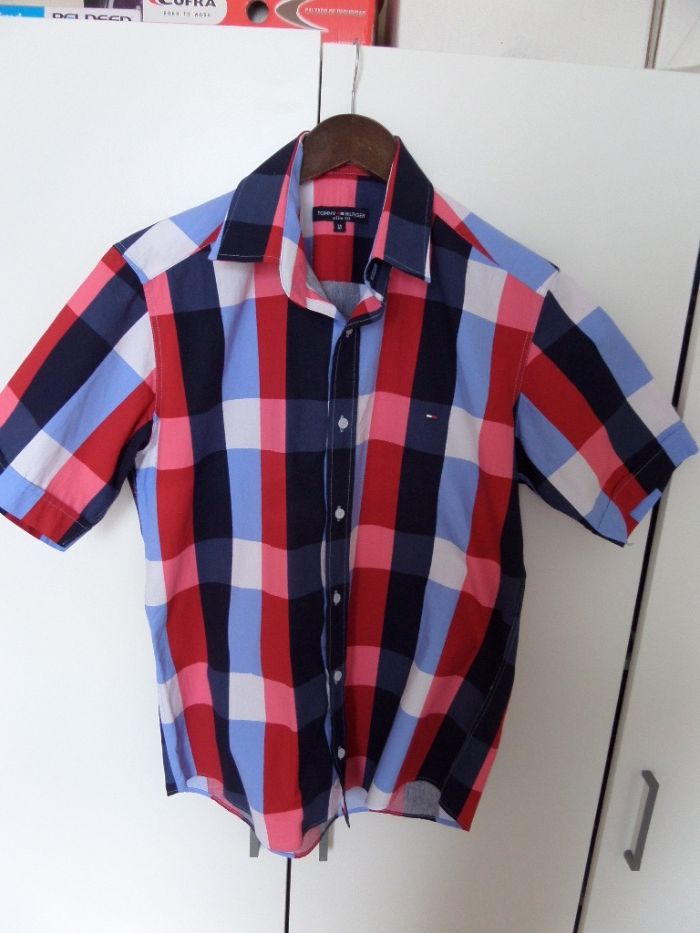 KOSZULA TOMMY HILFIGER Nowa Pure Cotton M/L Nowa Kolecja Modna Unikat!