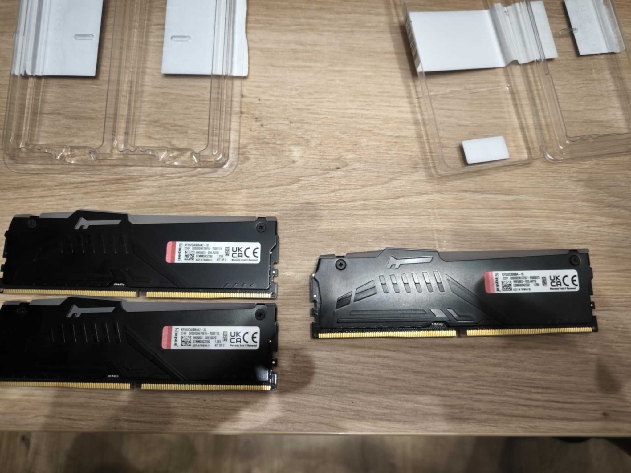 Pamięć Kingston Fury Beast RGB, DDR5, 3 x 16GB, 5200MHz, CL40 ( 48GB )