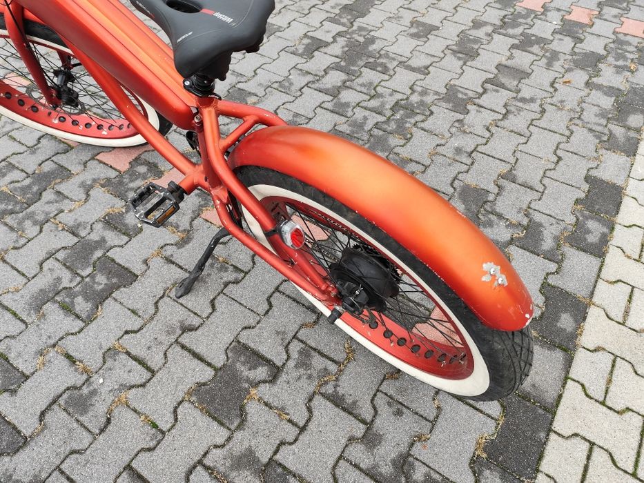 Fatbike rower elektryczny