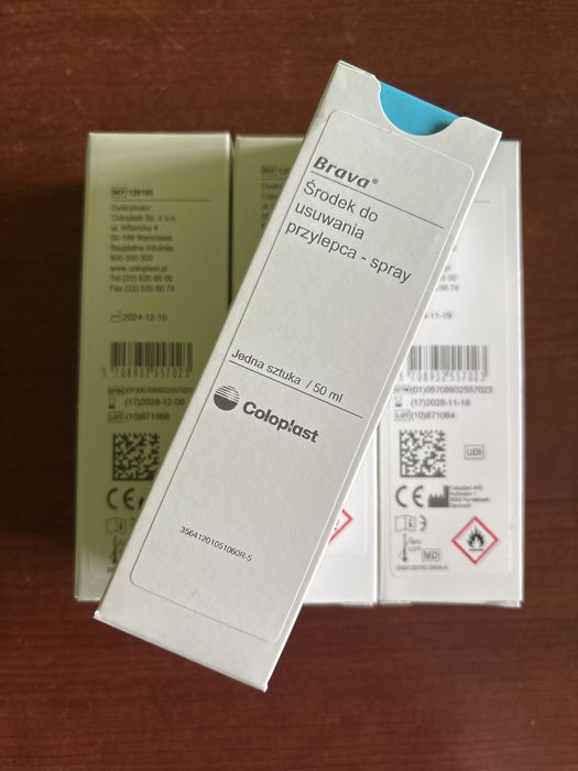 Stomia Coloplast Brava Środek do usuwania przylepca spray 50ml 120105