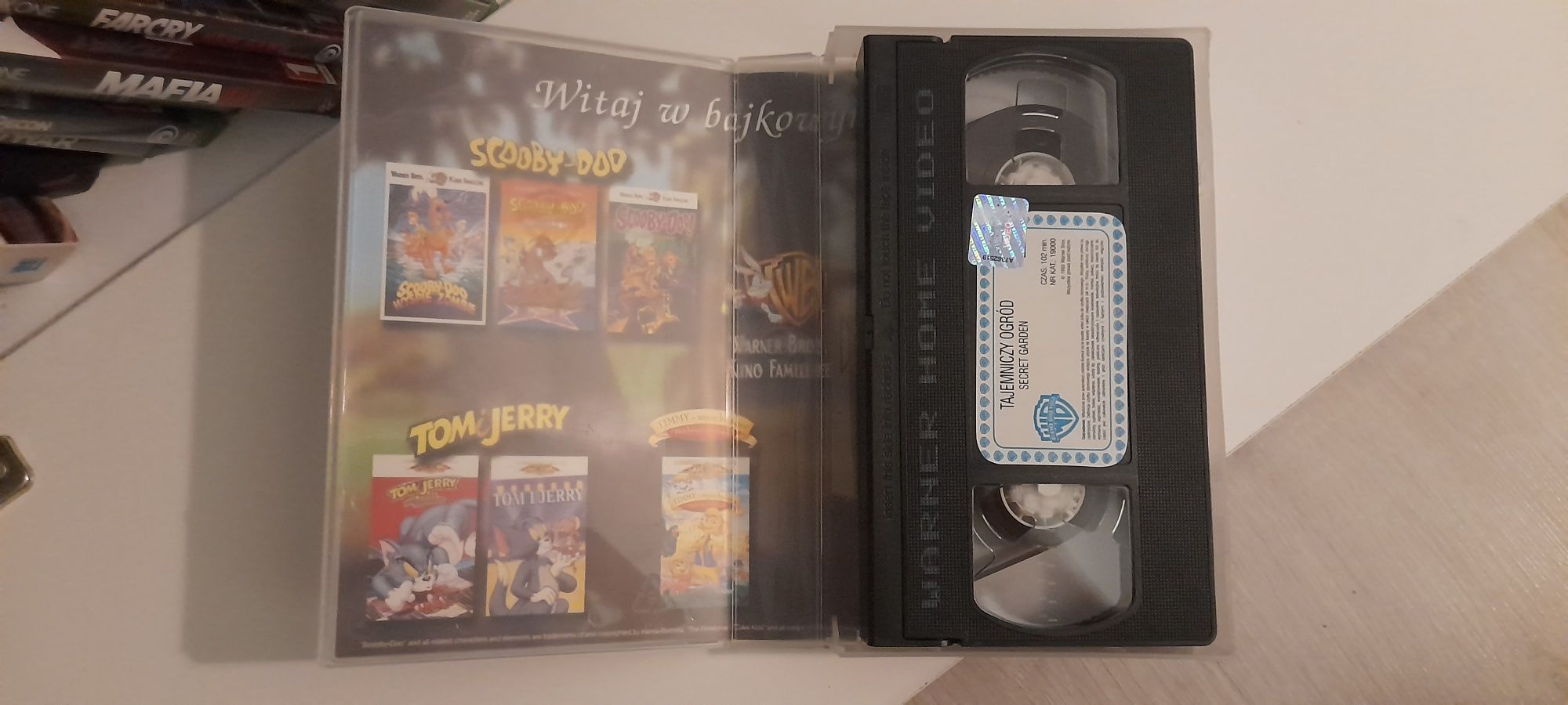 Kasety VHS Ćwiczenia Cindy Crawford