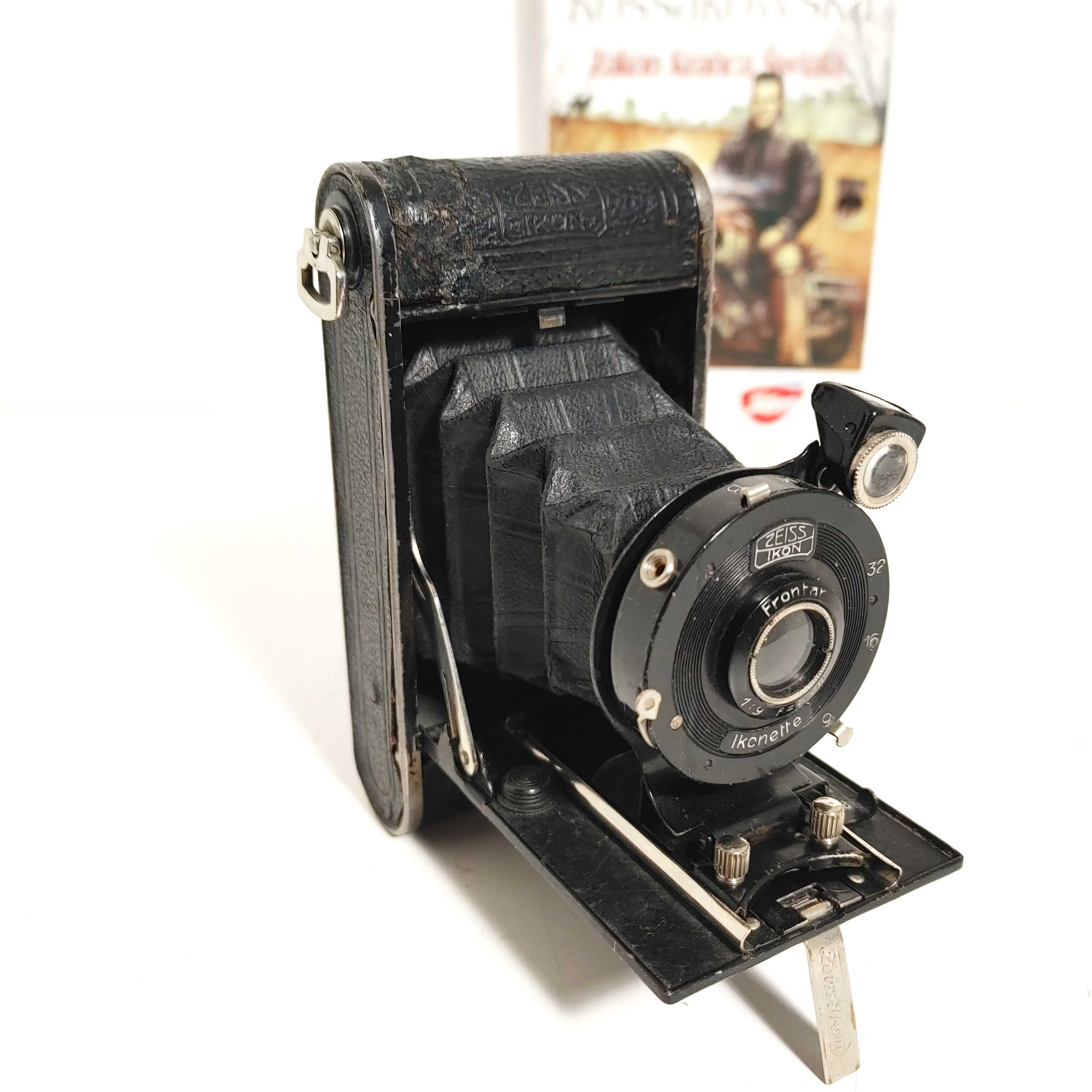 Zeiss Ikon aparat mieszkowy Ikonette 504/12 z 1929 roku KIESZONKOWY