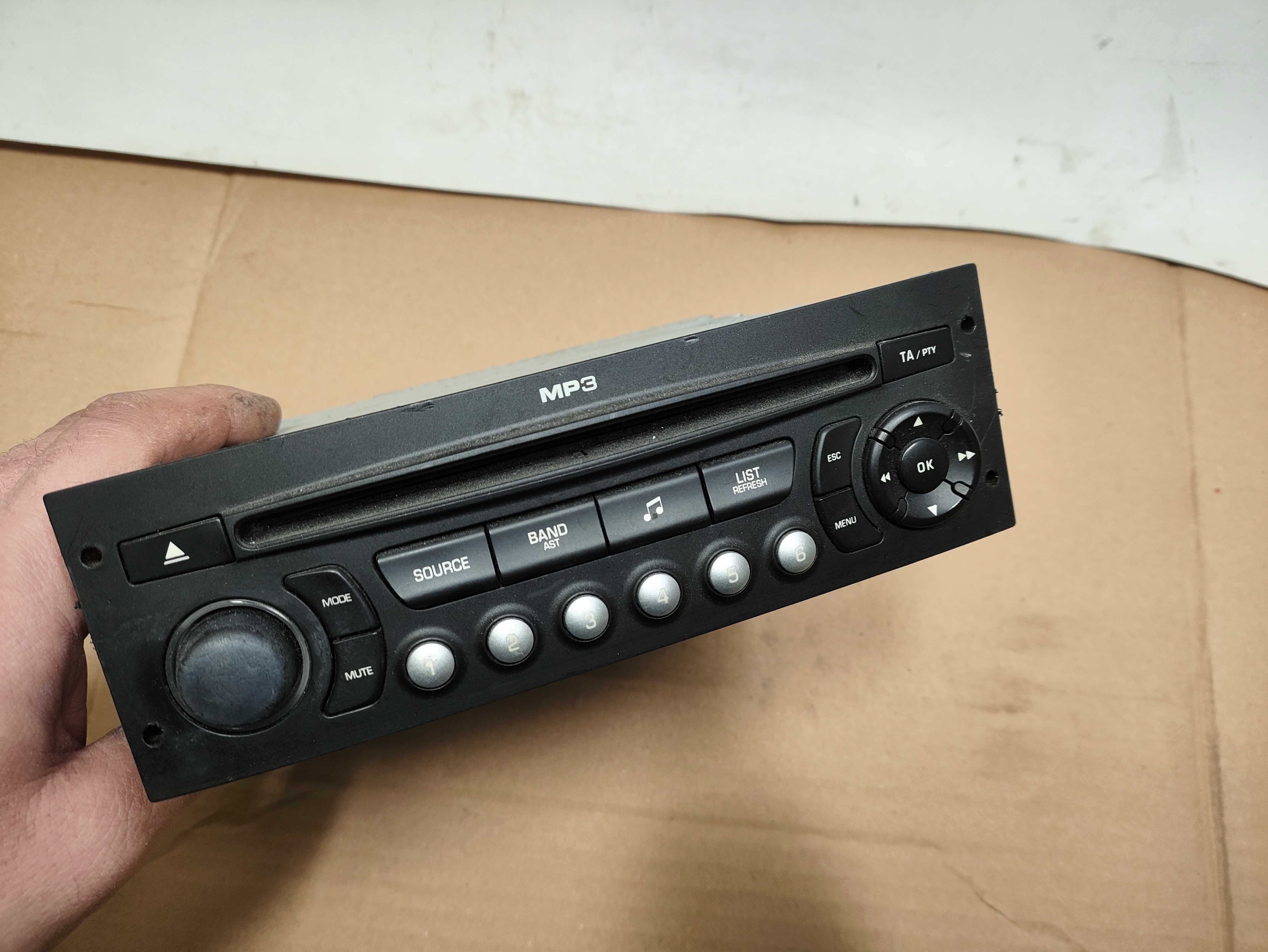 Radio MP3 odtwarzacz CD Peugeot Citroen C4 Picasso