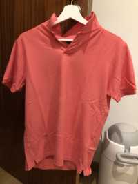 Camisa rosa manga curta XS