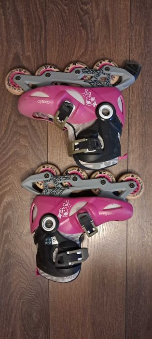 Rolki Oxelo rozm. 30-32 regulowane dziewczęce