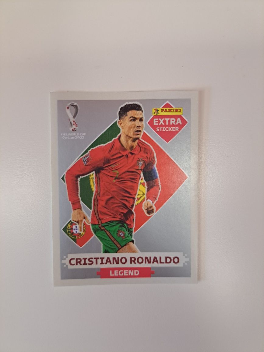 Figurinha Ronaldo prata