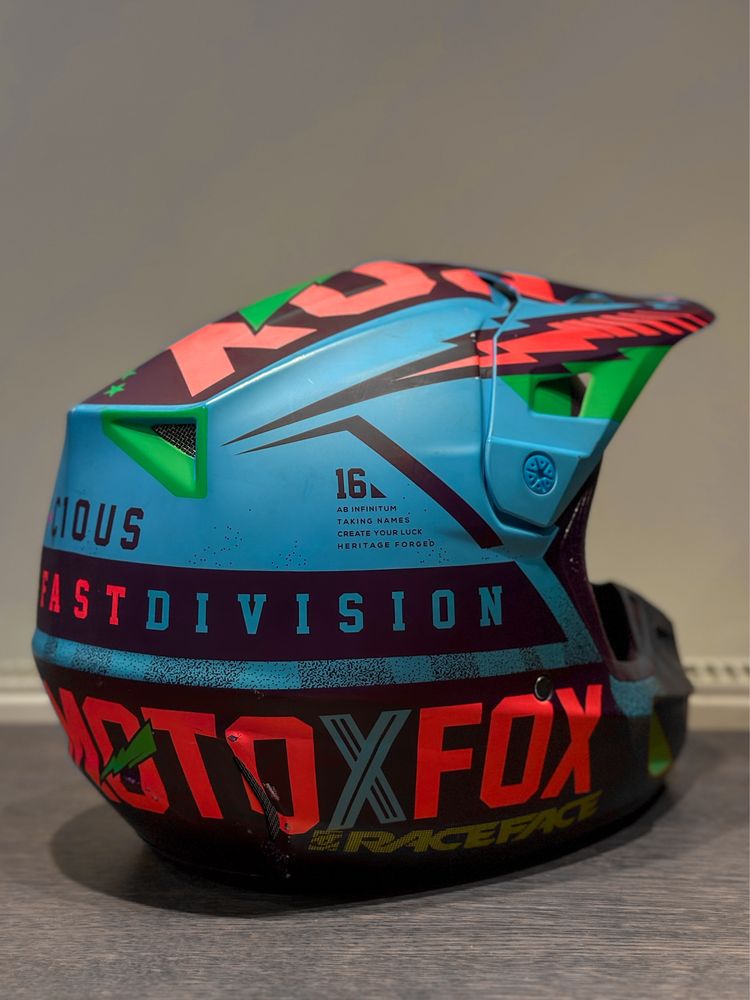 Kask rowerowy fox V2 limited edition