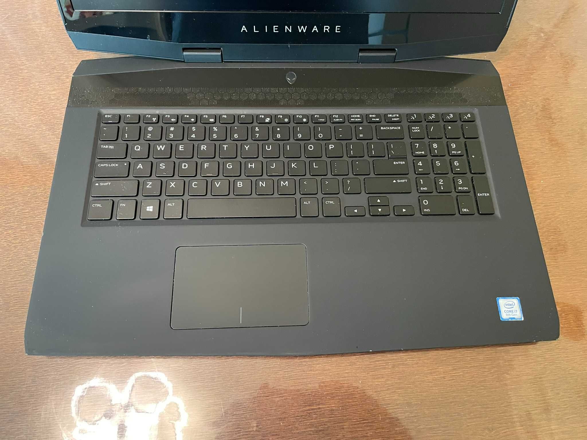 Ноутбук 17" FHD Alienware M17 (I7-8750H/16Gb/SSD512/RTX2080)