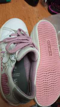 geox  кроссовки белые кеды кроссы  кросівки для дівчинки білі кросівки