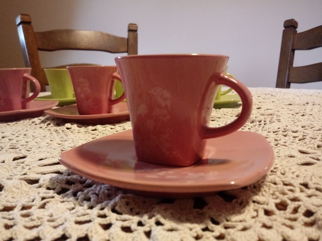 Filiżanki filiżanka do espresso 6 sztuk