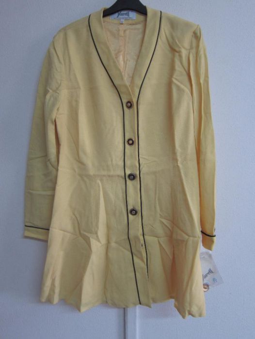Casaco amarelo de senhora tamanho 40