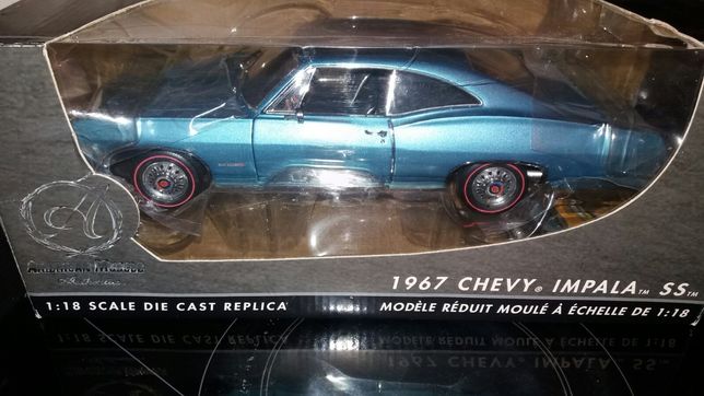 Ertl Authentics 1967 Chevy Impala SS новая модель 1:18