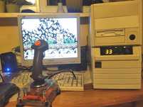 Vintage Komputer AT 386 SX33 Mhz 4Mb  kompletny klasyk w super stanie!