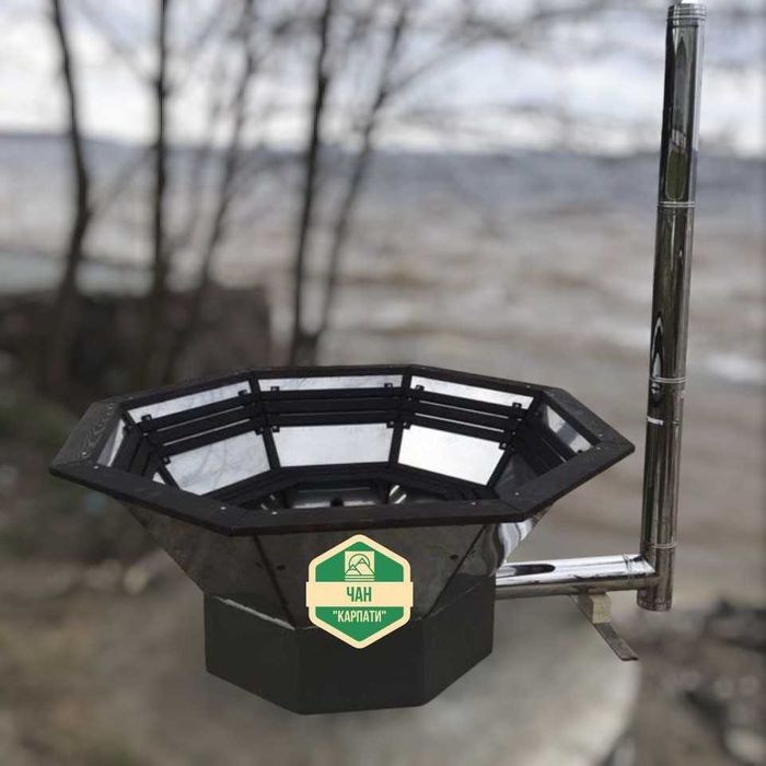 ЧАН КАРПАТИ Нержавійка Преміум VIP парилка сауна баня частина Карпат