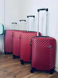 nowa średnia walizka L bordowa / bagaż 20 kg/ walizki podróżne