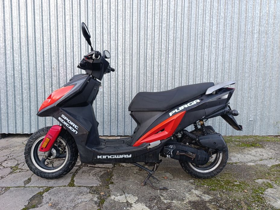 Skuter XXL Kenos Purga, 50cm, 2suw, zarejestrowany w PL OC i przegląd.