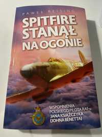 Książka Spitfire stanął na ogonie