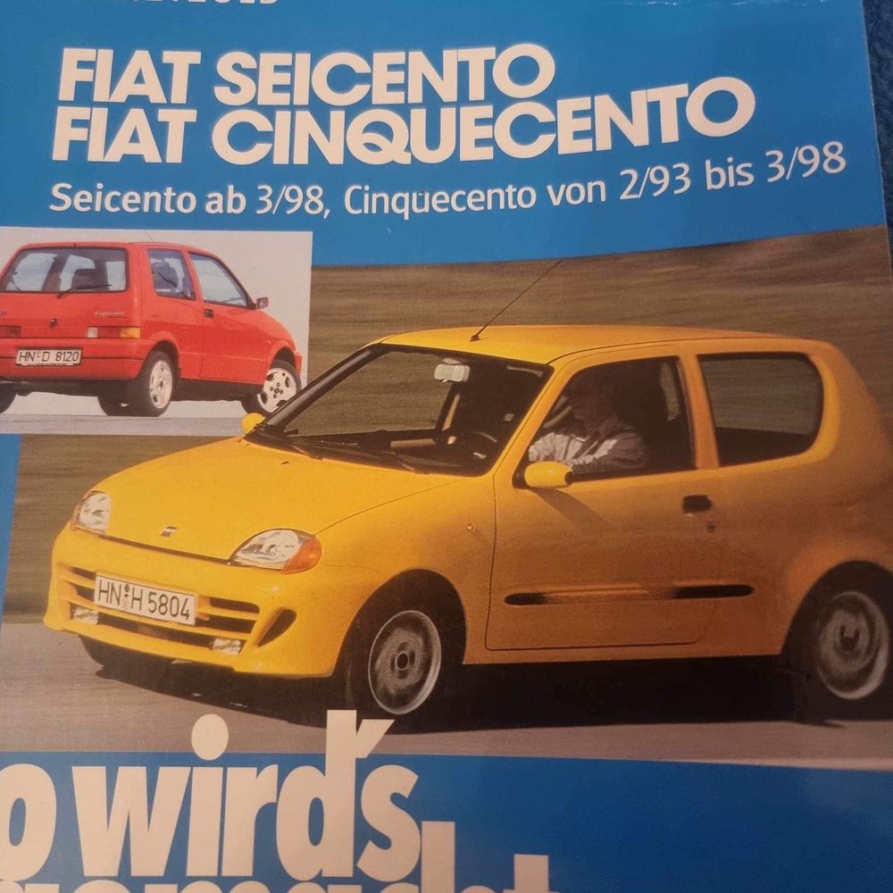 Sam naprawiam instrukcja obsługi Fiat Seicento/Cinquecento
