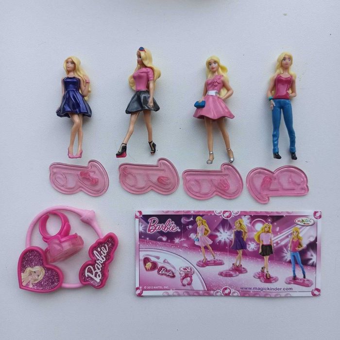 Lote Nº1 Kinder Bonecos