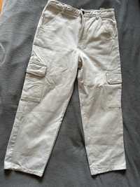 Meskie baggy jeansy cargo wide leg fit