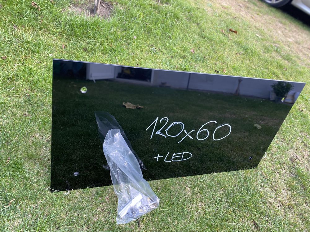 Tablica szklana 120x60 LED