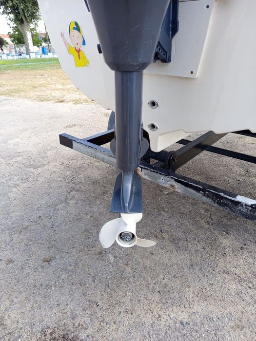 Vendo barco c/reboque e com motor Yamaha 9.9 cv