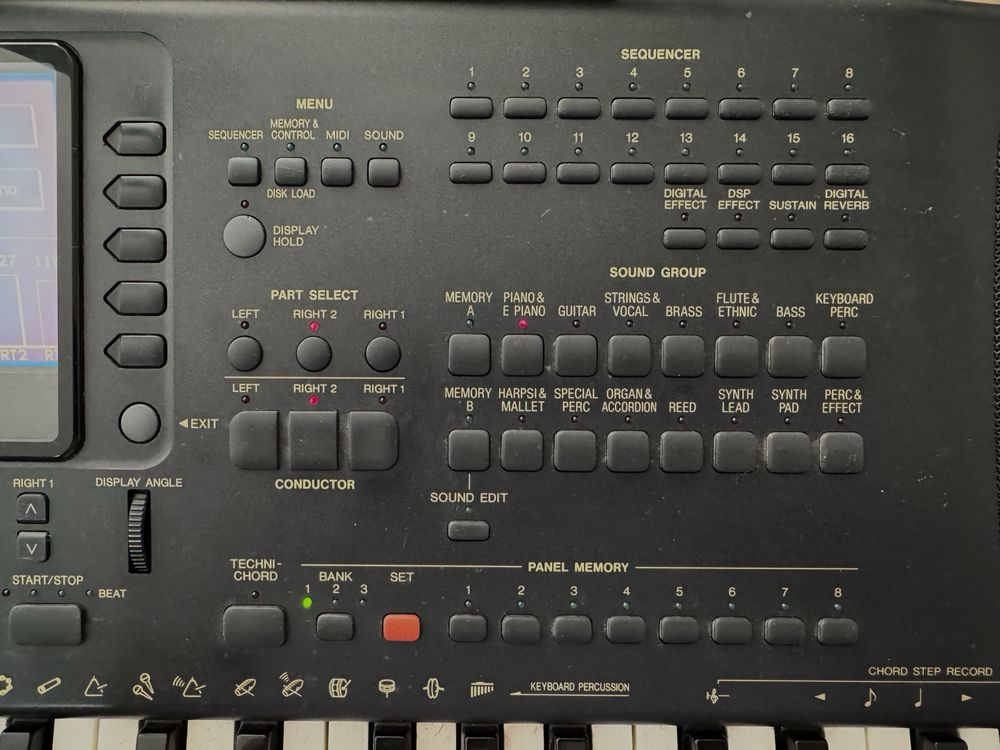 Technics KN2000 Teclado workstation