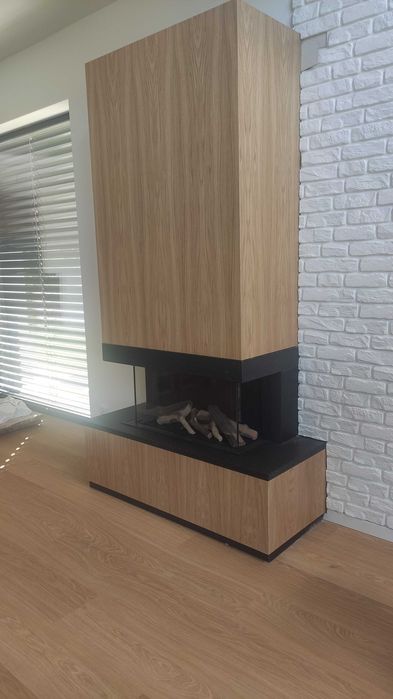 gazowy KOMINEK kompleksowy montaż w Nowoczesnej zabudowie 10 lat gwar